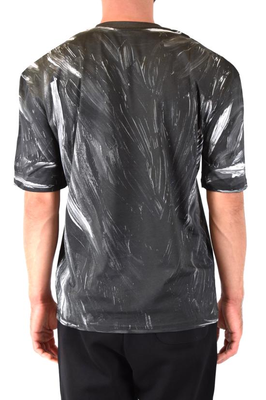  모스키노 반팔 티셔츠 Z A0708 5240 4555 NERO Black - MOSCHINO