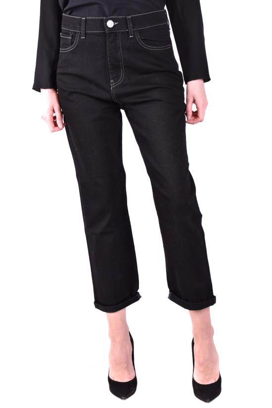  트윈셋 데님 팬츠 202TP2645 Black