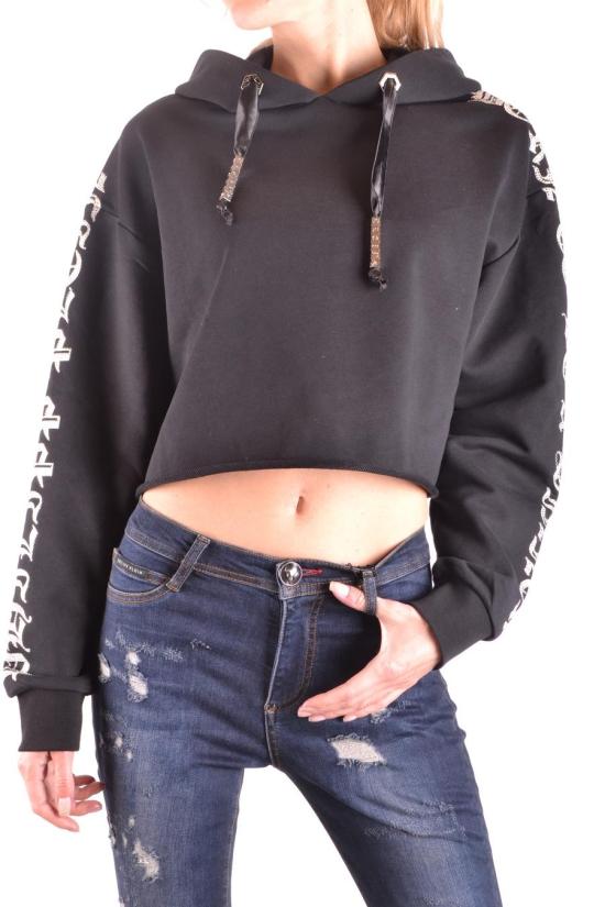  필립 플레인 후드 티셔츠 A18C WJB0534 PJO002N02 Black