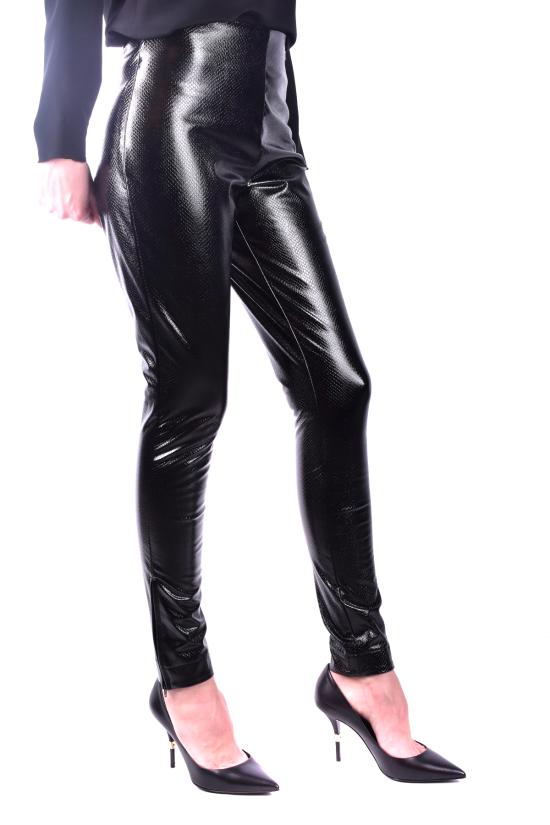  트윈셋 가죽 팬츠 202TT2451 Black - TWINSET