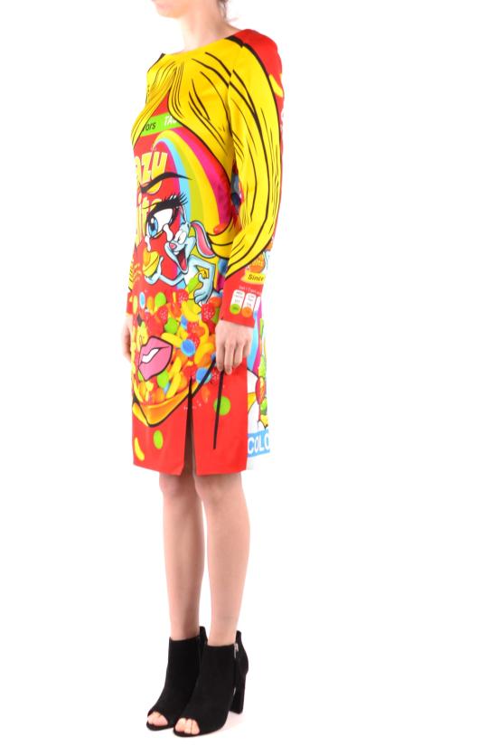  모스키노 미디 원피스 D A0420 Multicolor - MOSCHINO
