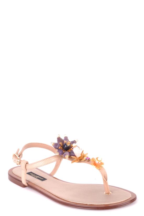  돌체앤가바나 샌들 CQ0073 AD330 80703 SABBIA Multicolor - DOLCE & GABBANA