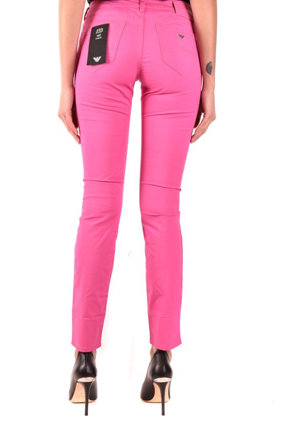  엠포리오 아르마니 데님 팬츠 3H2J23 2NZXZ 0309 Pink - EMPORIO ARMANI
