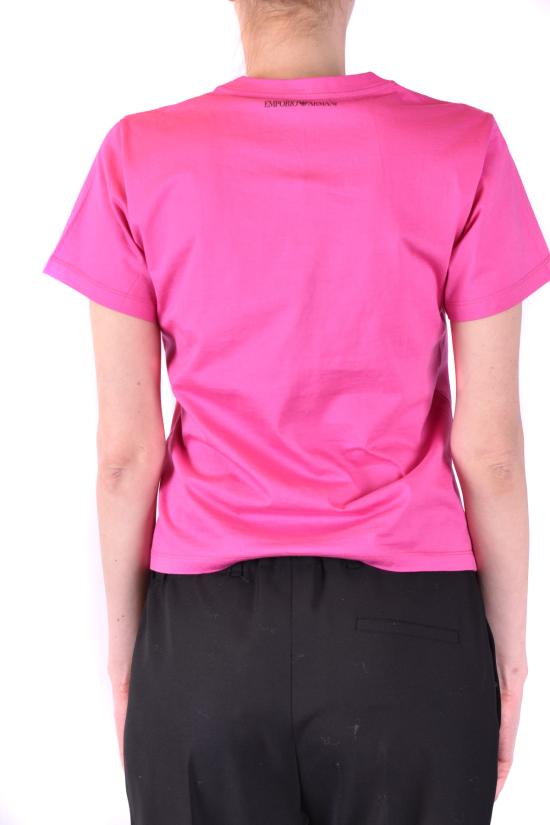  엠포리오 아르마니 반팔 티셔츠 3H2T7I 2J95Z 0309 Pink - EMPORIO ARMANI