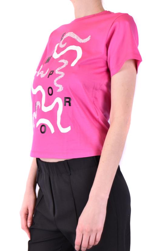  엠포리오 아르마니 반팔 티셔츠 3H2T7I 2J95Z 0309 Pink - EMPORIO ARMANI