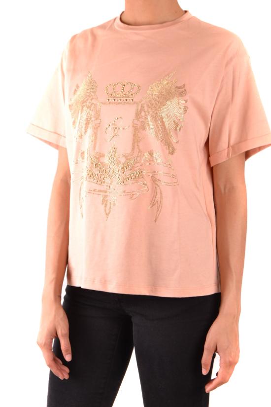  엘리자베타프랜치 반팔 티셔츠 MA05981E2V168 Pink - ELISABETTA FRANCHI