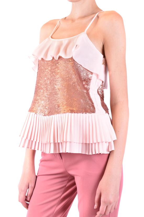  파트리지아페페 민소매 티셔츠 8C0201A3CNM316 Pink - PATRIZIA PEPE