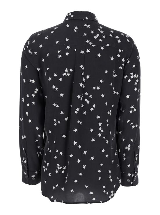 25SS 이큅먼트 블라우스/셔츠 Q157E231BLKBRWHT Black - EQUIPMENT