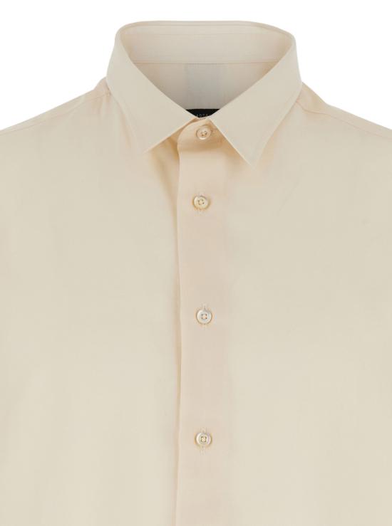 25SS 로우브랜드 긴팔 셔츠 L1CSS256587A028 Beige - LOW BRAND