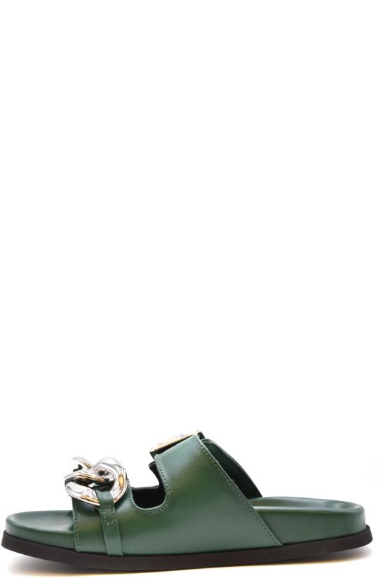  N�21 뮬/슬리퍼 21ECPXNV10155 EMERALD Green - N°21