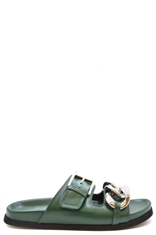  N�21 뮬/슬리퍼 21ECPXNV10155 EMERALD Green