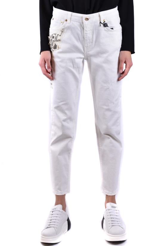  트윈셋 데님 팬츠 191TT2520 White