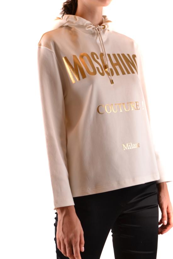  모스키노 후드 티셔츠 A 1718 55262002 White - MOSCHINO