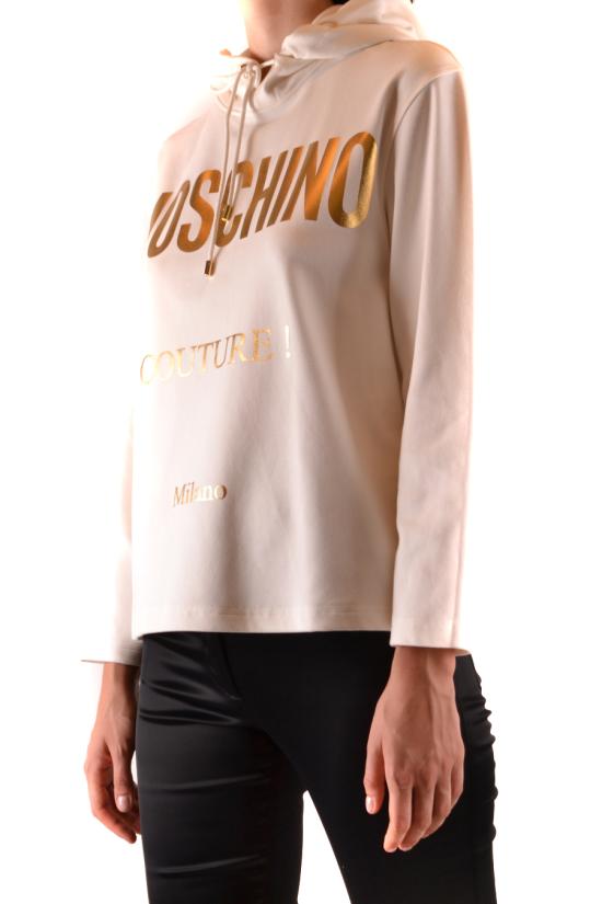  모스키노 후드 티셔츠 A 1718 55262002 White - MOSCHINO