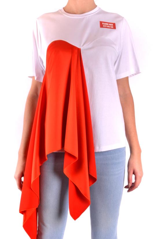  엠에스지엠 반팔 티셔츠 244MDM183 White