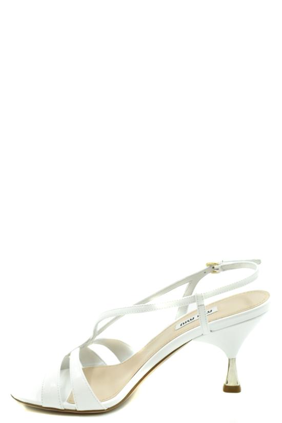  미우미우 샌들 5X154D 3ASN White - MIU MIU