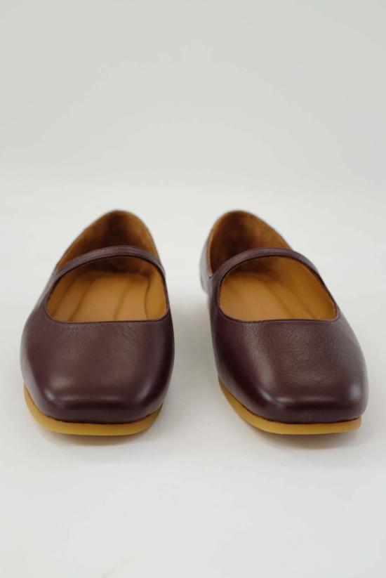  베클리나 뮬/슬리퍼 올리비아 플랫 엄버 - BEKLINA