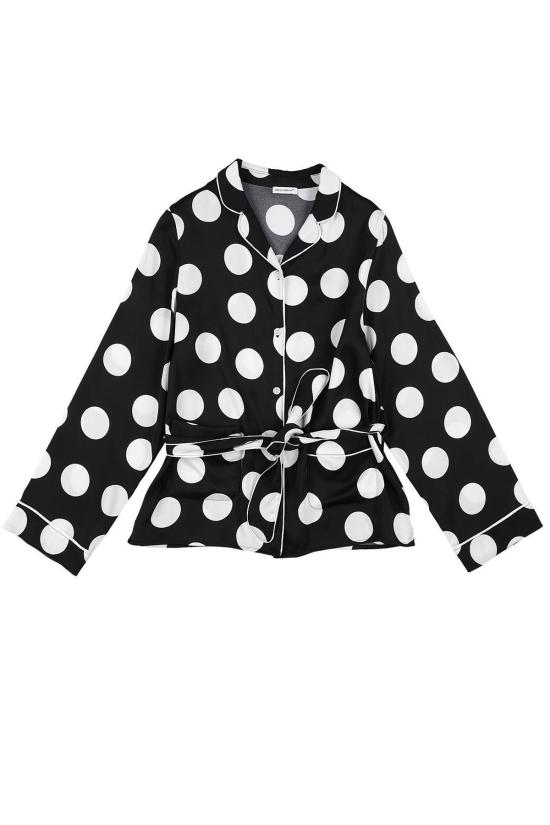  돌체앤가바나 블라우스 F5I89TFSAX6HNLDW Black