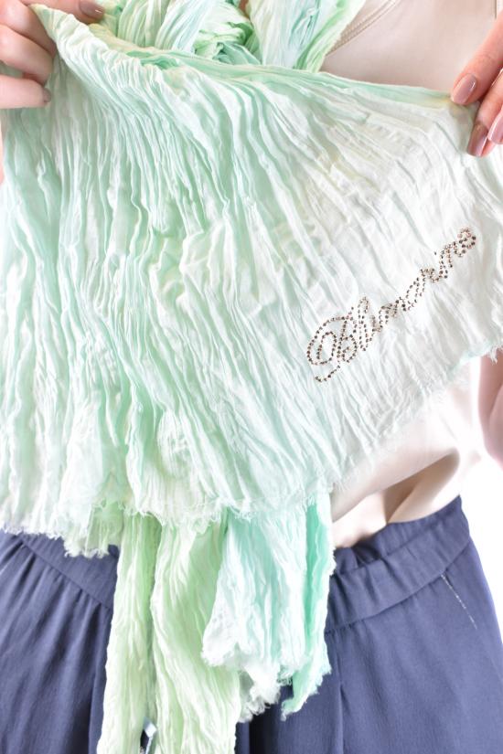  블루마린 머플러/스카프 38043161 Green - BLUMARINE