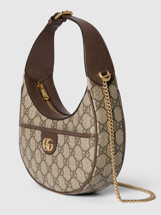 25FW 구찌 오피디아 GG 슈퍼 미니 숄더백 772308K9GSG8367 MARRONE DOM - GUCCI