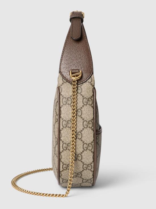 25FW 구찌 오피디아 GG 슈퍼 미니 숄더백 772308K9GSG8367 MARRONE DOM - GUCCI