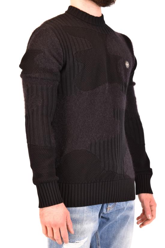  필립 플레인 스웨터 A20C MKO0921 PKN002N Black - PHILIPP PLEIN