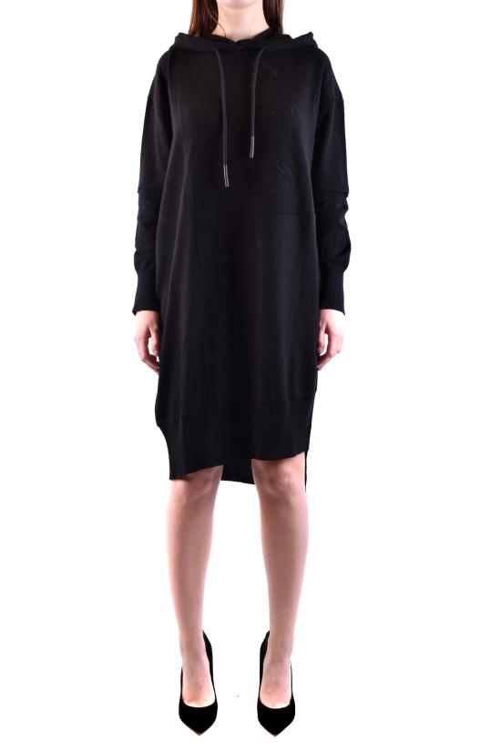  알렉산더 맥퀸 미디 원피스 559223 RNK45 1000 Black