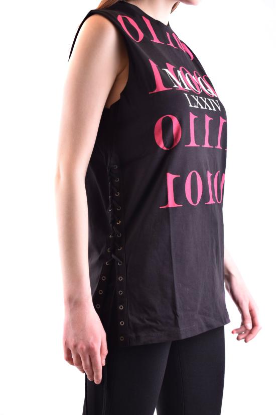  알렉산더 맥퀸 민소매 티셔츠 449741 RH18 1000 Black - ALEXANDER MCQUEEN