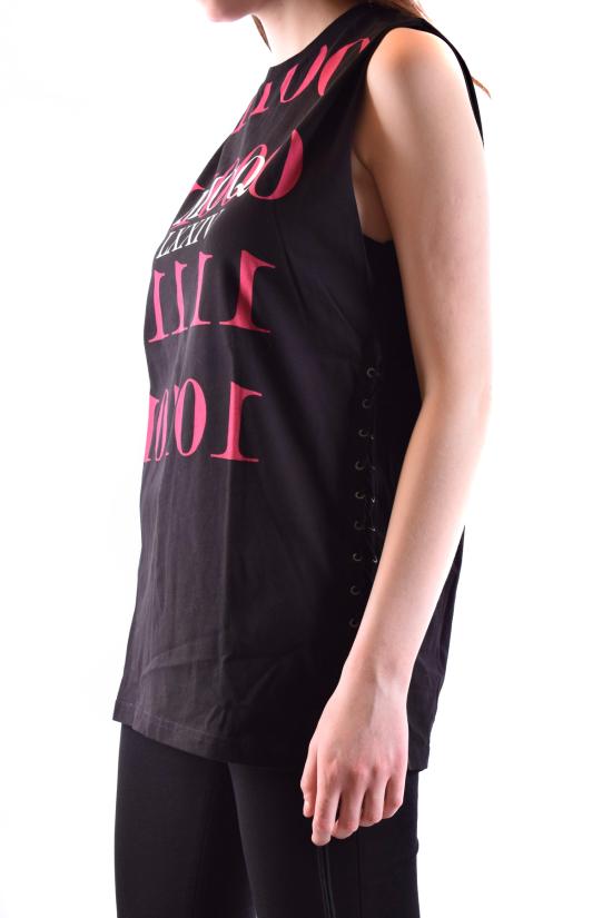  알렉산더 맥퀸 민소매 티셔츠 449741 RH18 1000 Black - ALEXANDER MCQUEEN