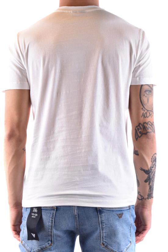  엠포리오 아르마니 반팔 티셔츠 3L1TFM 1JPZZ0150 White - EMPORIO ARMANI