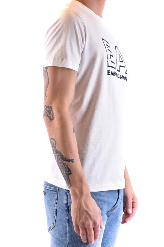  엠포리오 아르마니 반팔 티셔츠 3L1TFM 1JPZZ0150 White - EMPORIO ARMANI
