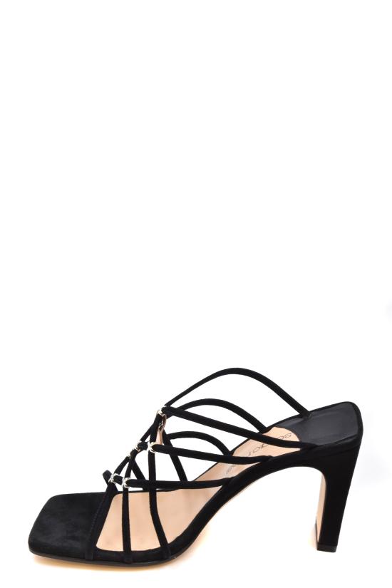  세르지오로시 뮬/슬리퍼 A92400MCAZ011000110 Black - SERGIO ROSSI