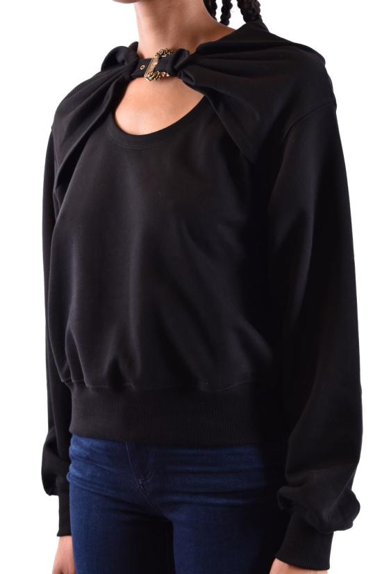  베르사체 긴팔 티셔츠 73HAI312 F0007899 Black - VERSACE
