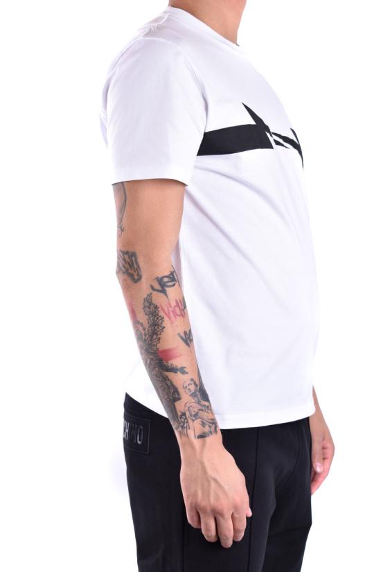  닐바렛 반팔 티셔츠 PBJT103S T509S526 Multicolor - NEIL BARRETT