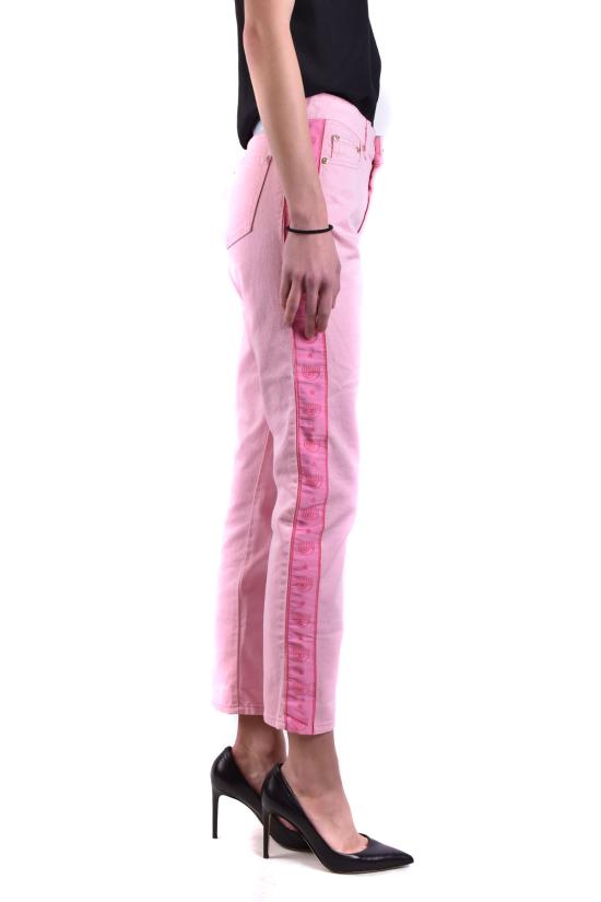  키아라 페라그니 데님 팬츠 72CBB5R6 505 Pink - CHIARA FERRAGNI