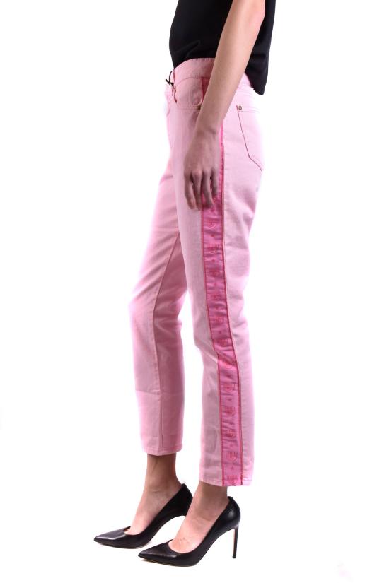 키아라 페라그니 데님 팬츠 72CBB5R6 505 Pink - CHIARA FERRAGNI