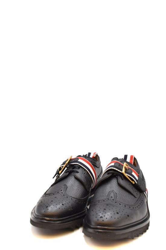  톰브라운 드레스 슈즈 MFD125A00198 001 Black - THOM BROWNE