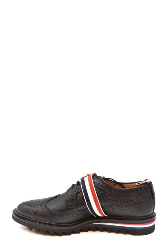  톰브라운 드레스 슈즈 MFD125A00198 001 Black - THOM BROWNE