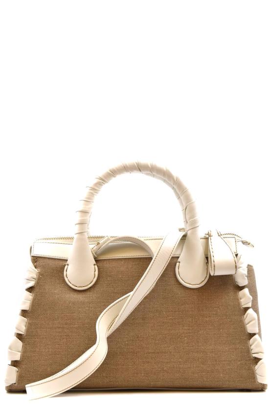  Chlo� 토트백 CHC22US450G81101 White - CHLOE