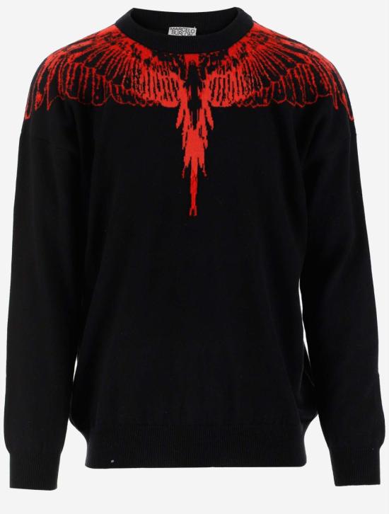 마르셀로 불론 스웨터 CMHE033F22KNI00221025 Black