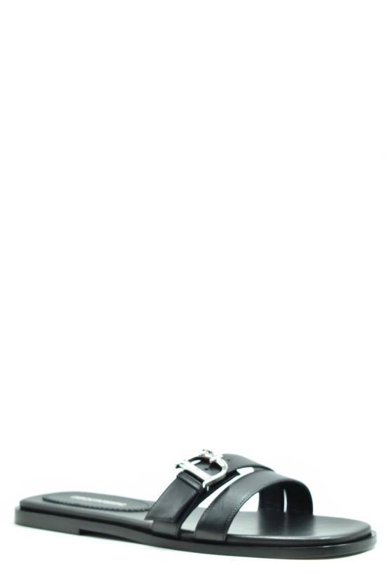  디스퀘어드2 뮬/슬리퍼 FSW0054 01500001M802 Black - DSQUARED2
