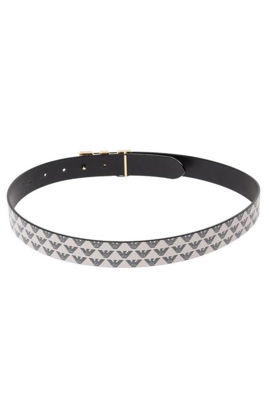  엠포리오 아르마니 벨트 Y3I048 YFI0B 84290 White - EMPORIO ARMANI