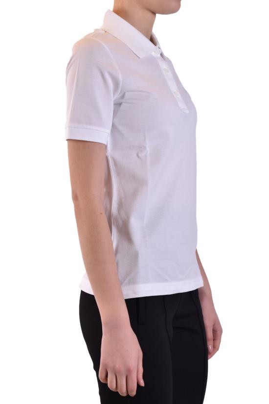  버버리 폴로 티셔츠 8049382 1005 White - BURBERRY