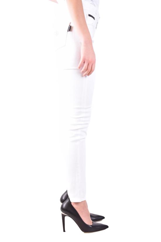  필립 플레인 스트레이트 팬츠 SACC WDT2145 PDE004N01GD White - PHILIPP PLEIN