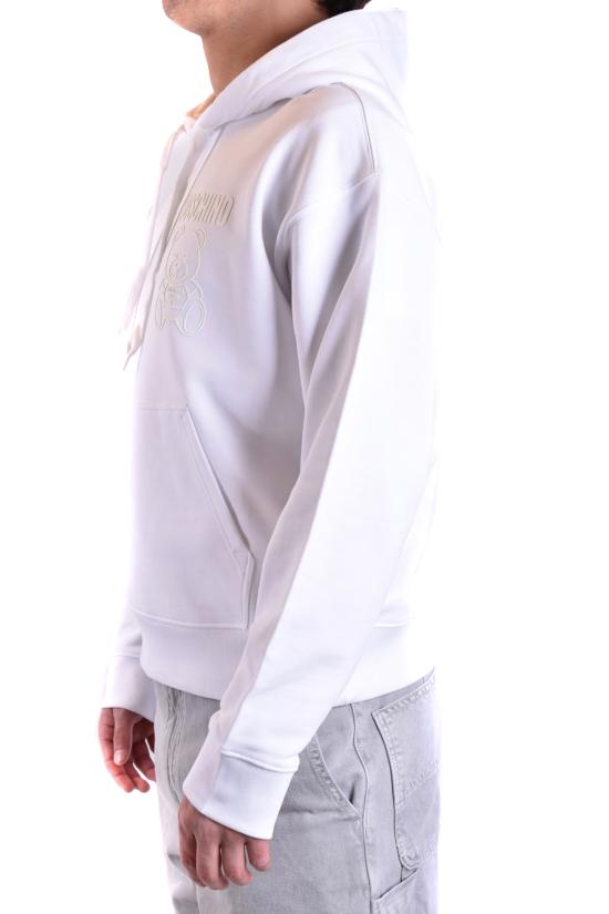  모스키노 후드 티셔츠 V1729 20281001 White - MOSCHINO