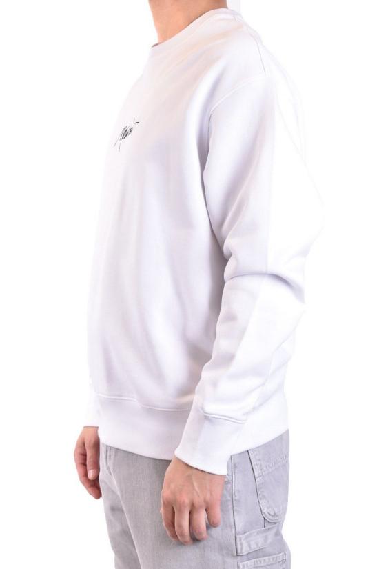 모스키노 긴팔 티셔츠 J1734 02281001 White - MOSCHINO