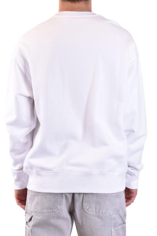  모스키노 긴팔 티셔츠 J1734 02281001 White - MOSCHINO
