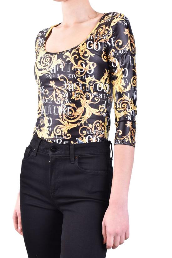  베르사체 바디수트 티셔츠 74HAM238 JS178G89 Multicolor - VERSACE