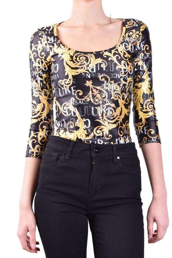  베르사체 바디수트 티셔츠 74HAM238 JS178G89 Multicolor - VERSACE