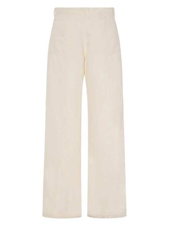 25SS 더로우 스트레이트 팬츠 6525 W3654 WHT - THE ROW